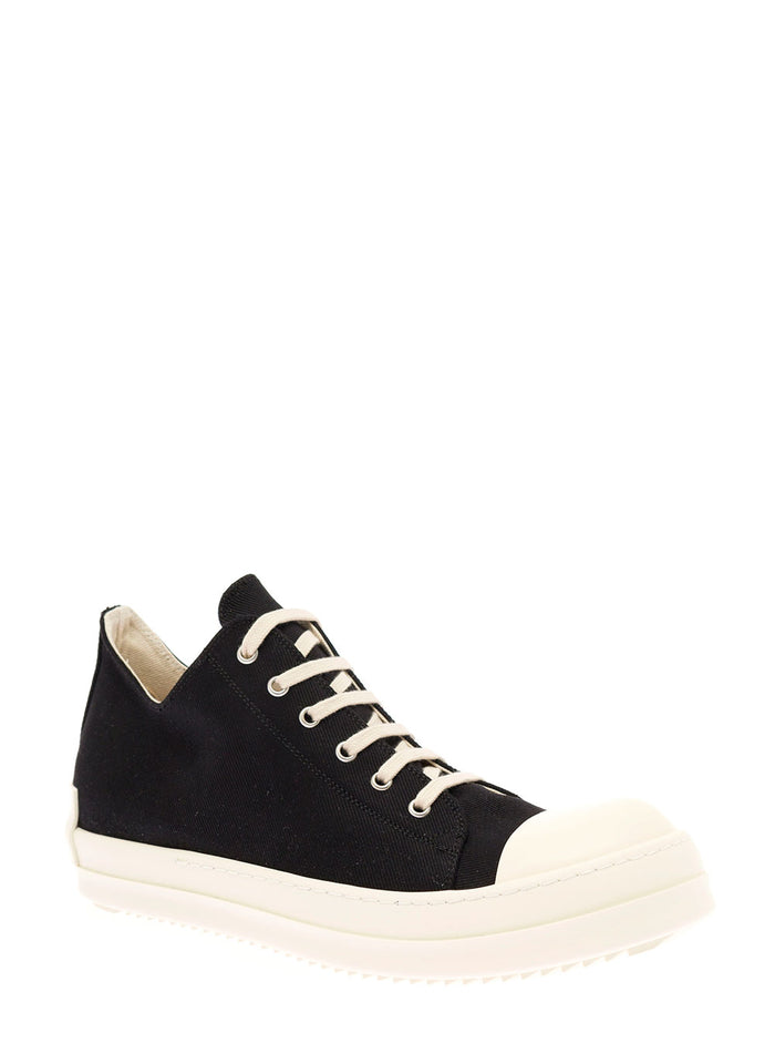 Drkshdw Mans Denim Black Sneakers Cotton