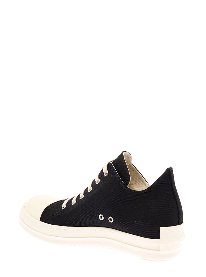 Drkshdw Mans Denim Black Sneakers Cotton