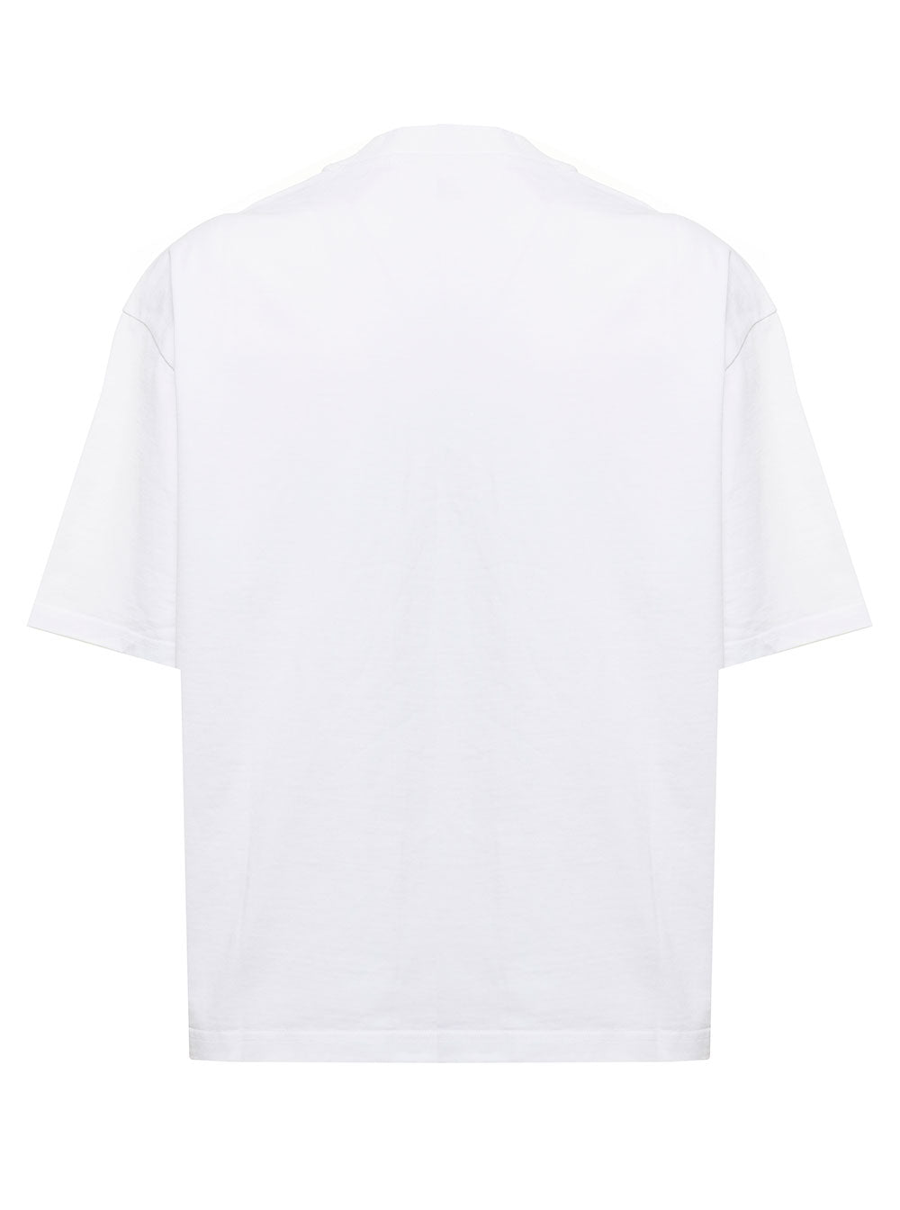 Axel Arigato Womans White Organic Cotton T-Shirt With Logo Tshirts And Polo Shirts