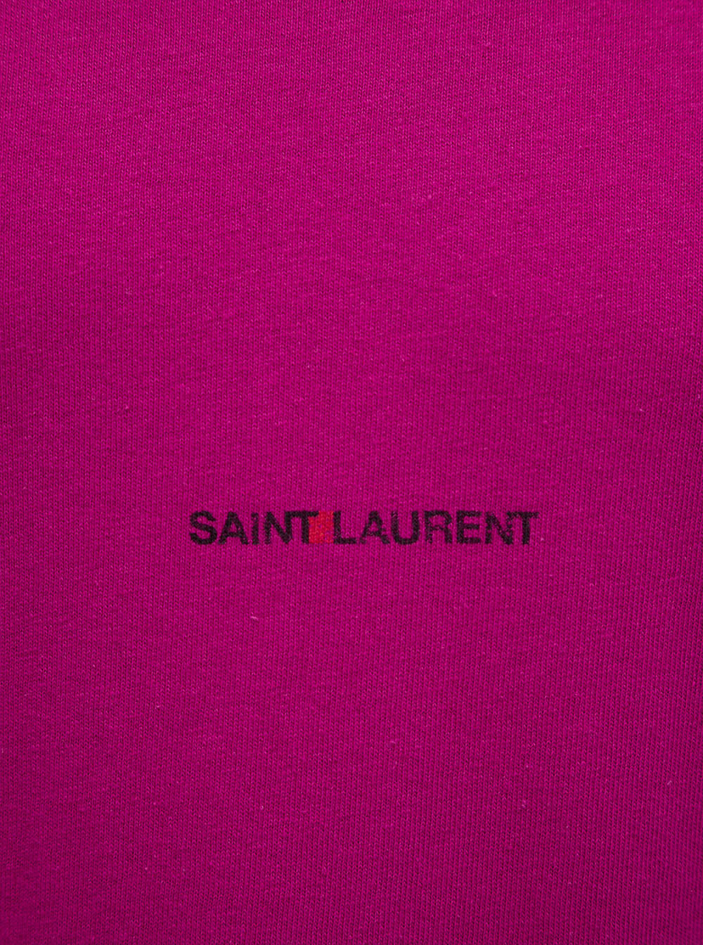 Pink Cotton T-Shirt With Logo Print Tshirts And Polo Shirts