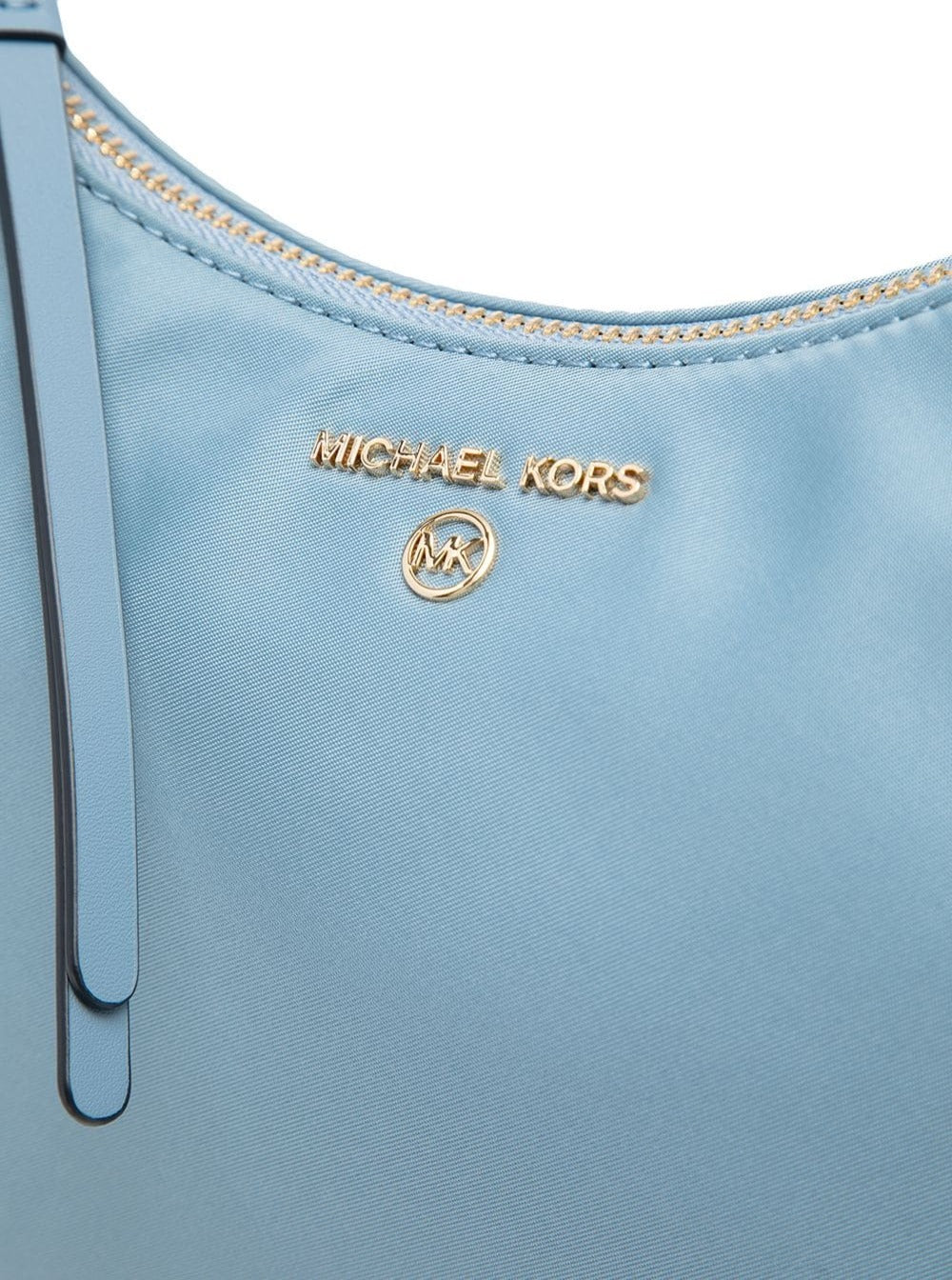 Jet Set Charm Md Conv Pouchette Xbody Solid Gabardine Nylon Blu Crossbody Bags