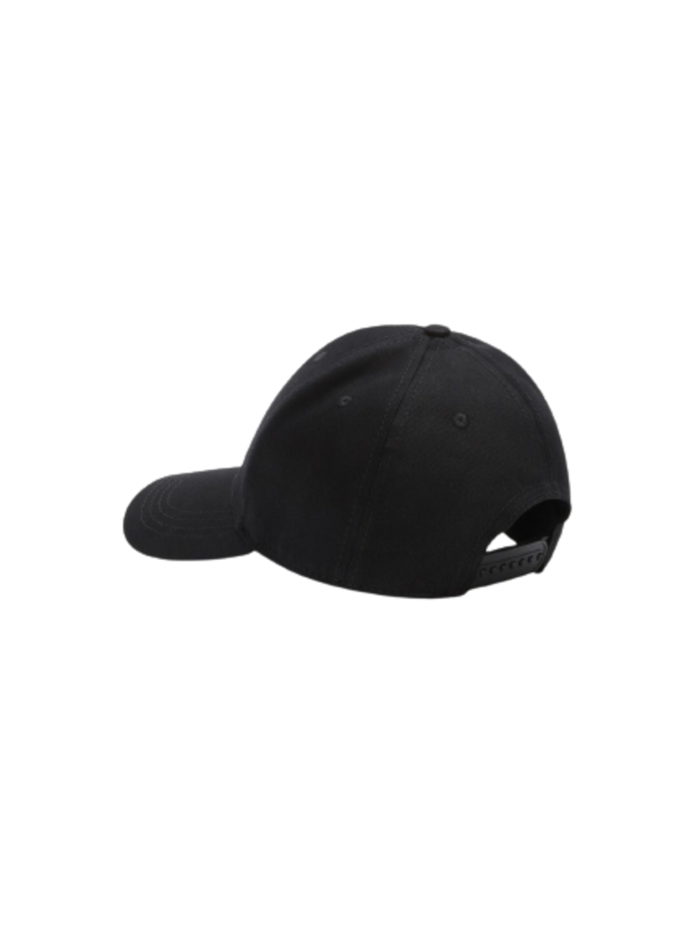 Marcelo Burlon Boys Black Cotton Hat With Logo Polyester And Gloves