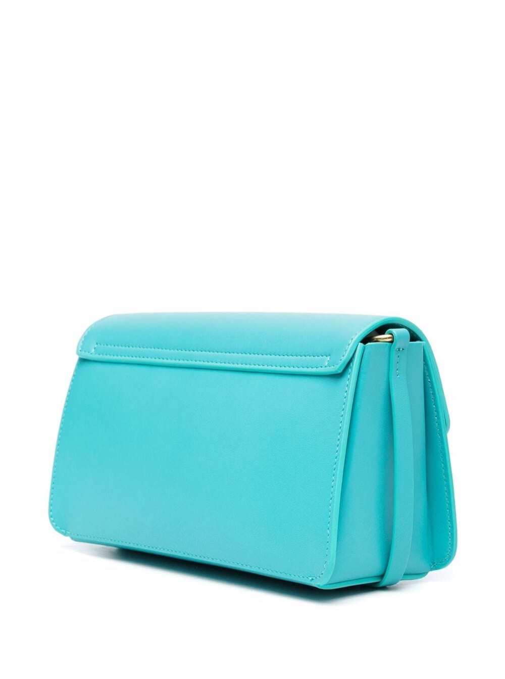 Wandler Womans Georgia Light Blue Leather Shoulder Bag Blu Calf