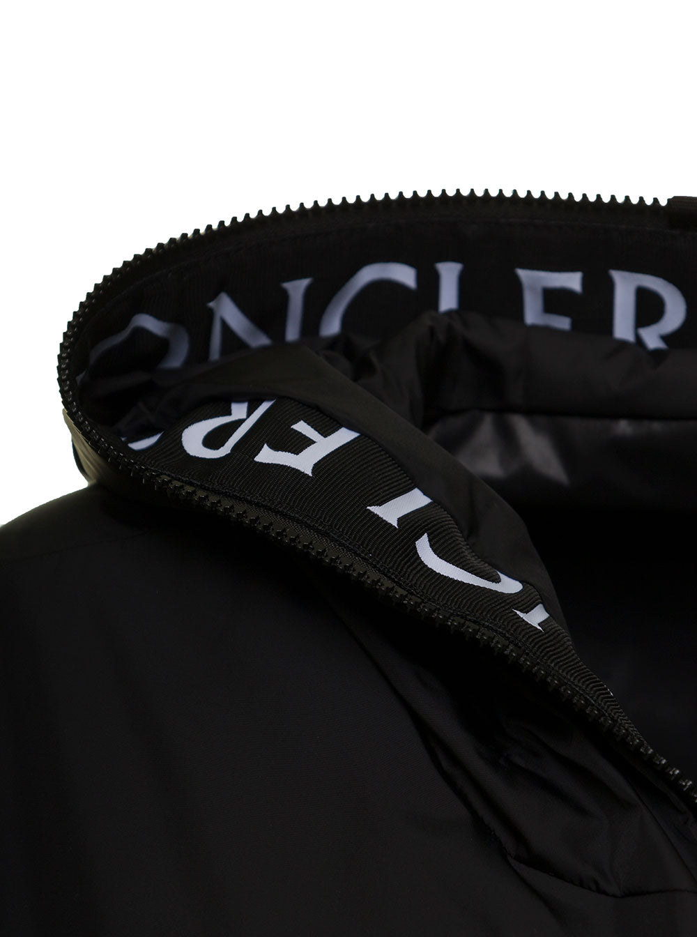 Moncler Womans Black Junichi Nylon Jacket Polyamide
