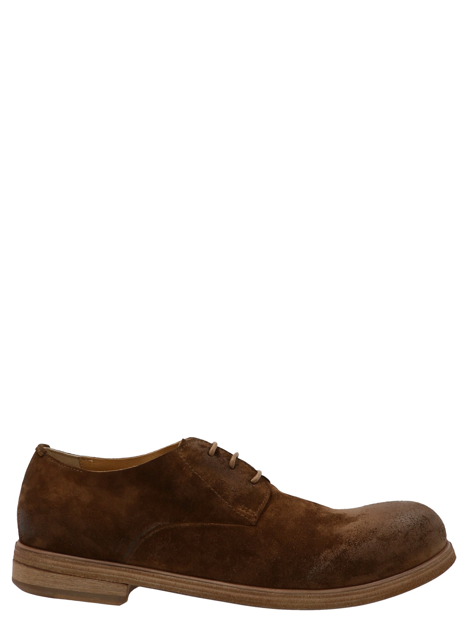 Zucca Media Derby Shoes Brown Lace Up