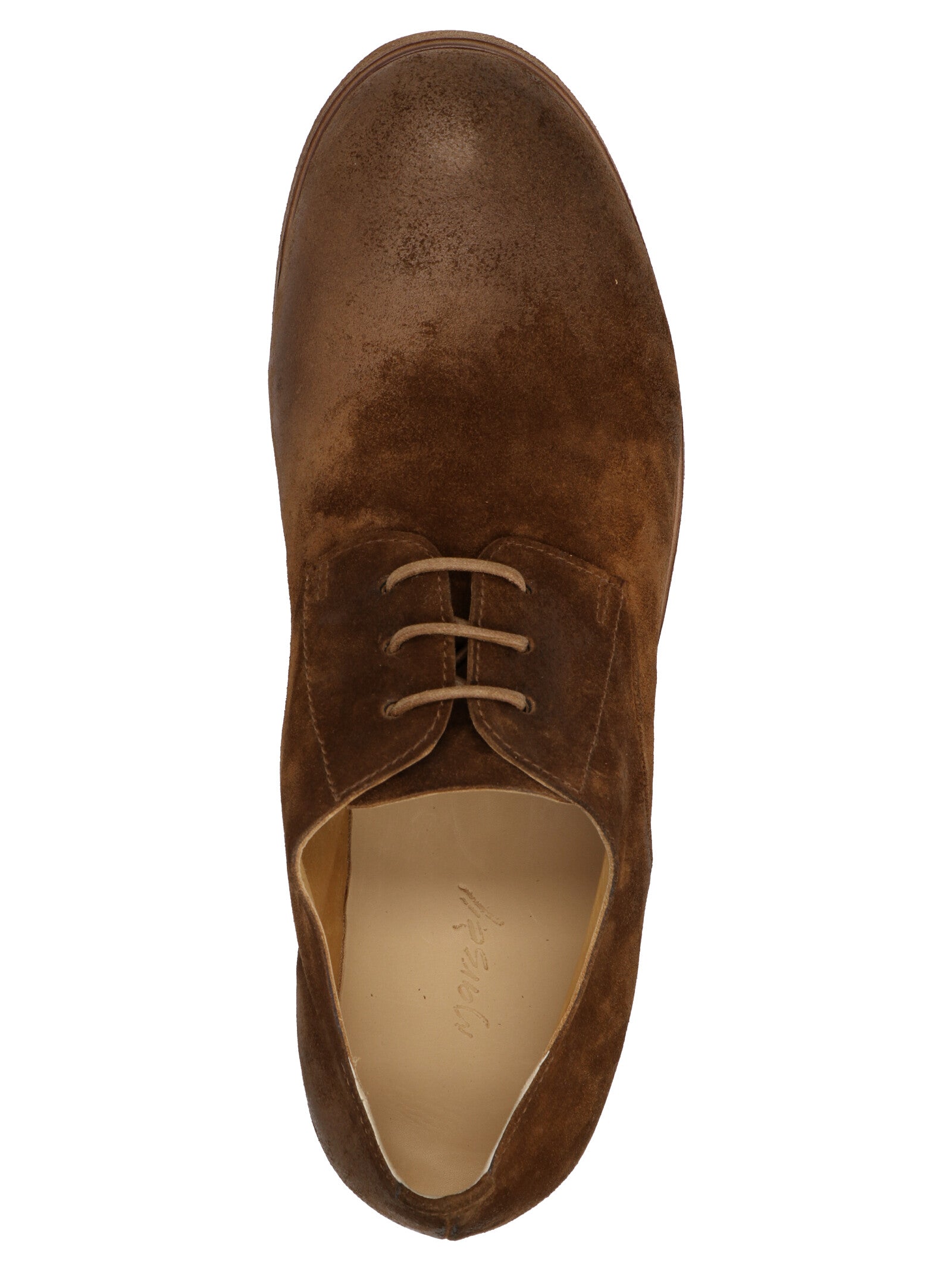 Zucca Media Derby Shoes Brown Lace Up