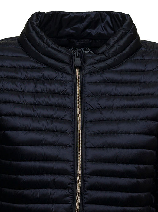 Save The Duck Womans Alice Blue Nylon Ecological Down Jacket Blu