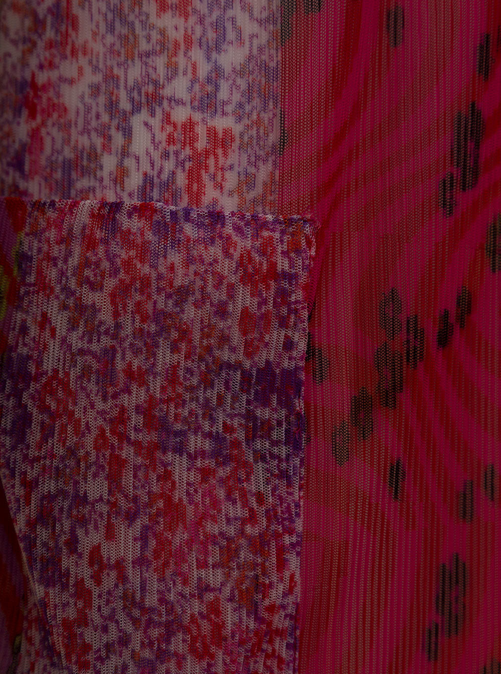 Philosophy Di Lorenzo Serafini Womans Extra Long Multicolor Satin Shirt Polyester And Blouses