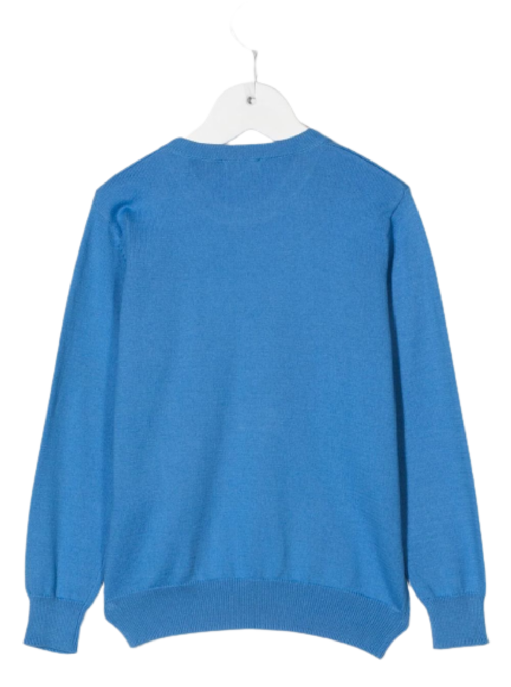 Il Gufo Kids Boys Blue Cotton Sweater Blu Jersey