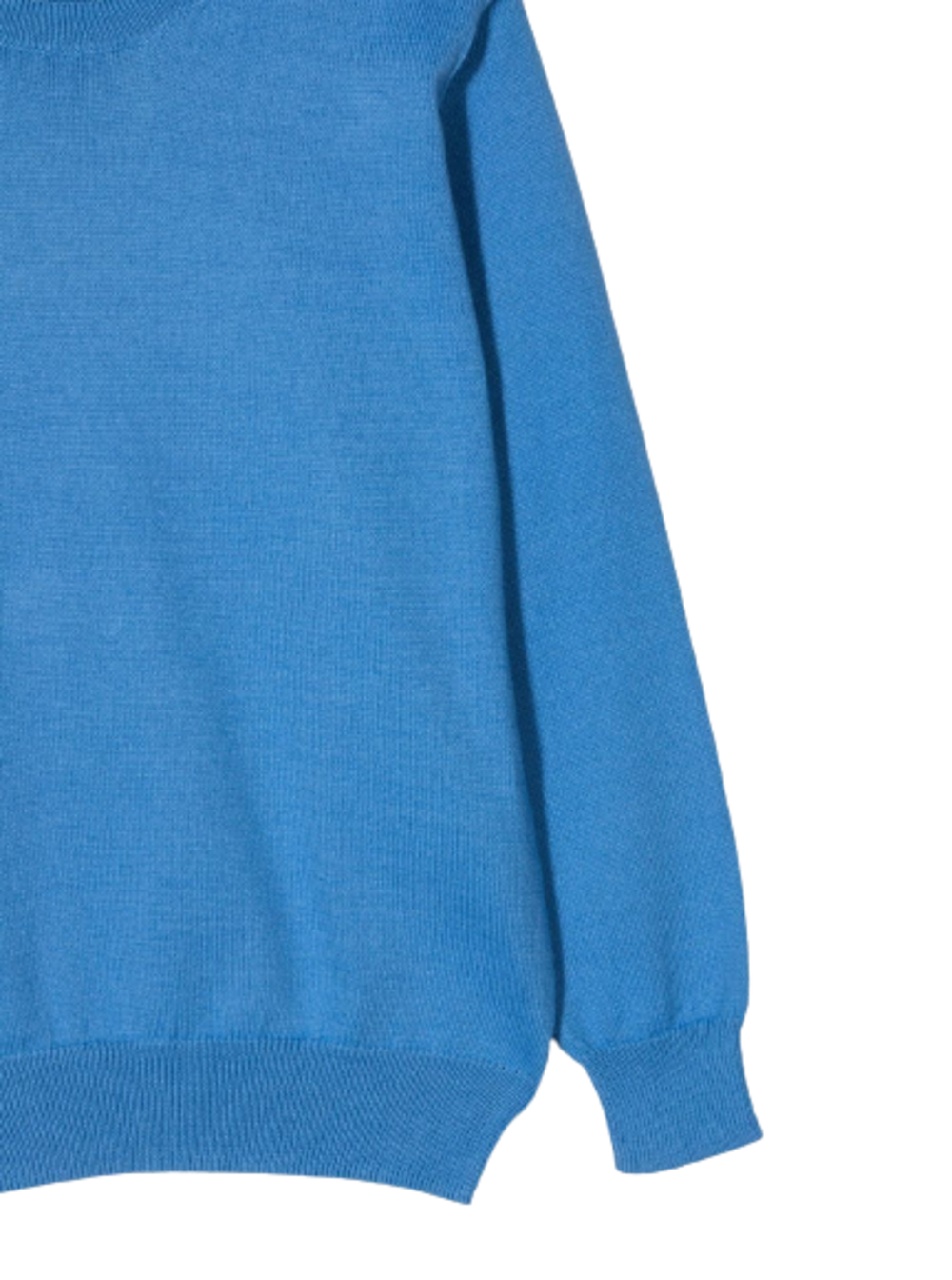 Il Gufo Kids Boys Blue Cotton Sweater Blu Jersey