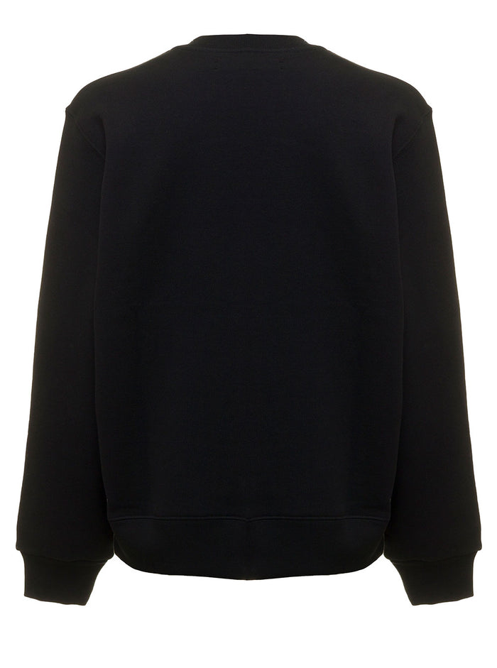 Amiri Man S Black Jersey Sweatshirt With California Print Cotton Sweatshirts