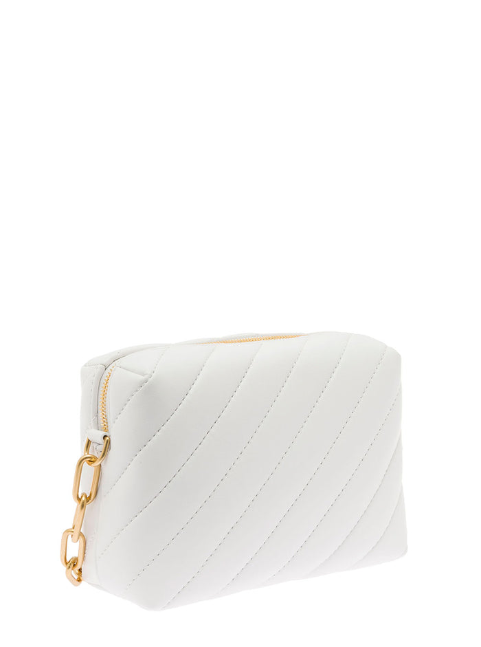Off White Womans Jackhammer Camera Leather Crossbody Bag Calf