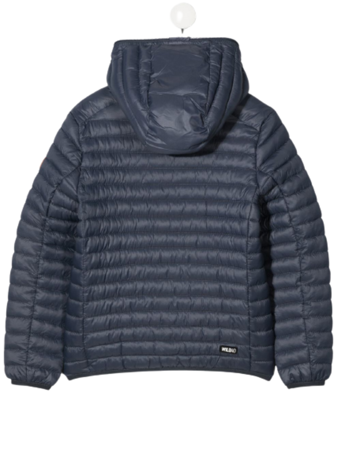 Save The Duck Boys Orin Ecological Blue Recycled Nylon Down Jacket Blu