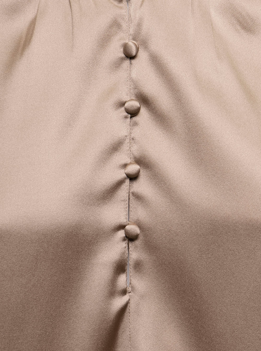 Pinko Womans Woman Beige Blouse Silk Elastane Shirts And Blouses