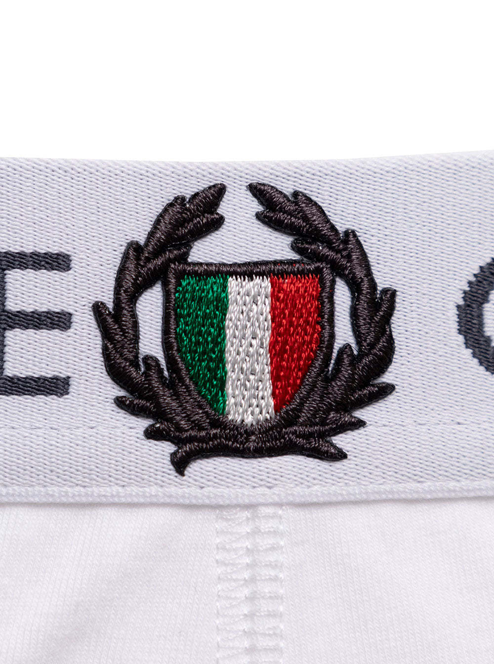 Dolce & Gabbana Mans White Cotton Regular Boxer With Logo Elastan Underwear