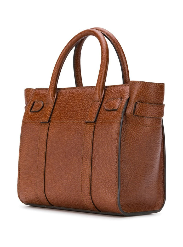 Batswater Small Brown Leather Handbag Mulberry Woman Bovine Crossbody Bags