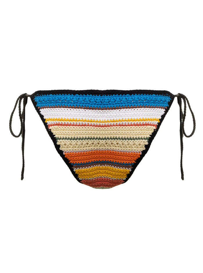 Organic Cotton Crochet Swimwear Bikini Briefs Beachwear