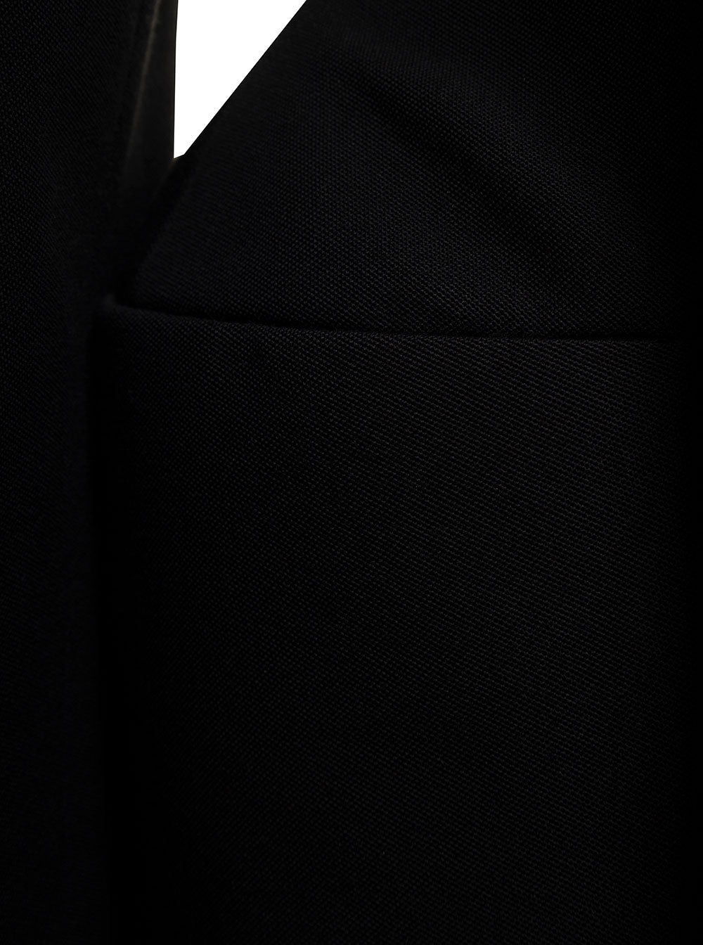 Hourglass Black Organic Wool Double Breasted Blazer Balenciaga Woman Blazers