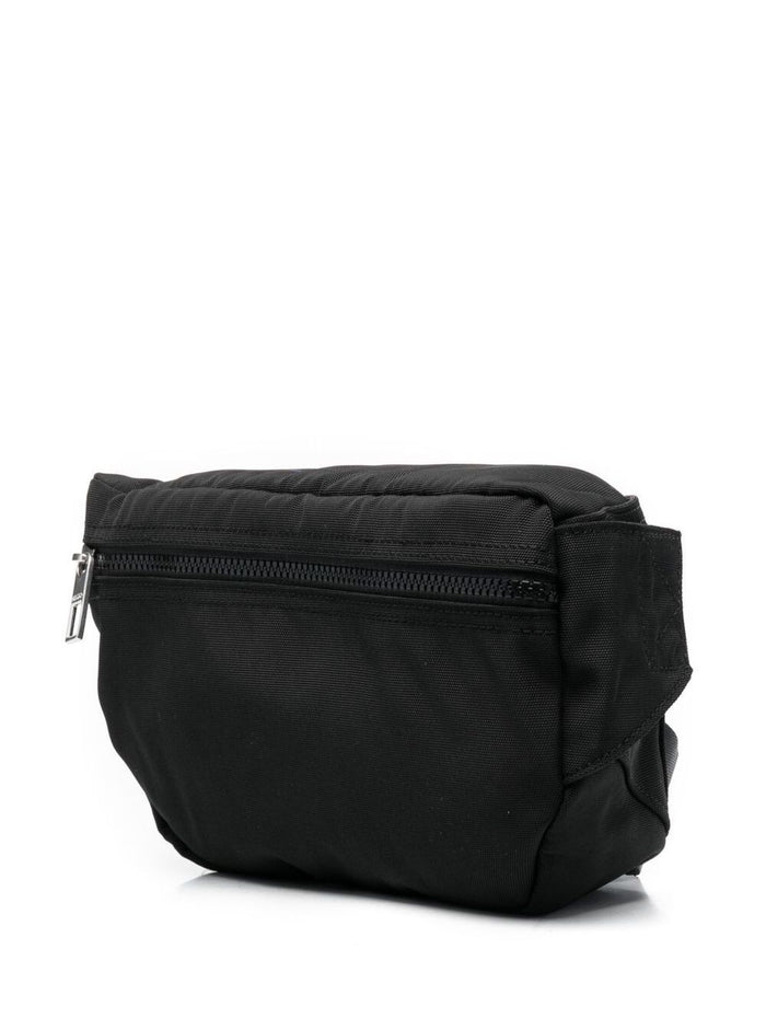 Belt Bag Black Polyester Crossbody
