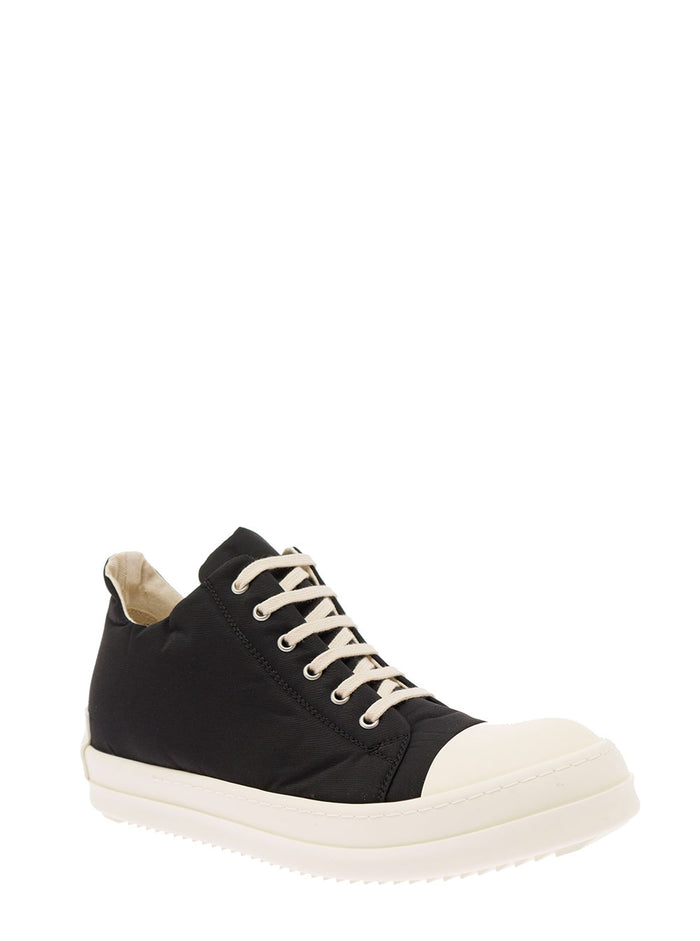 Black Low Nylon And Cotton Sneakers Drkshdw Man