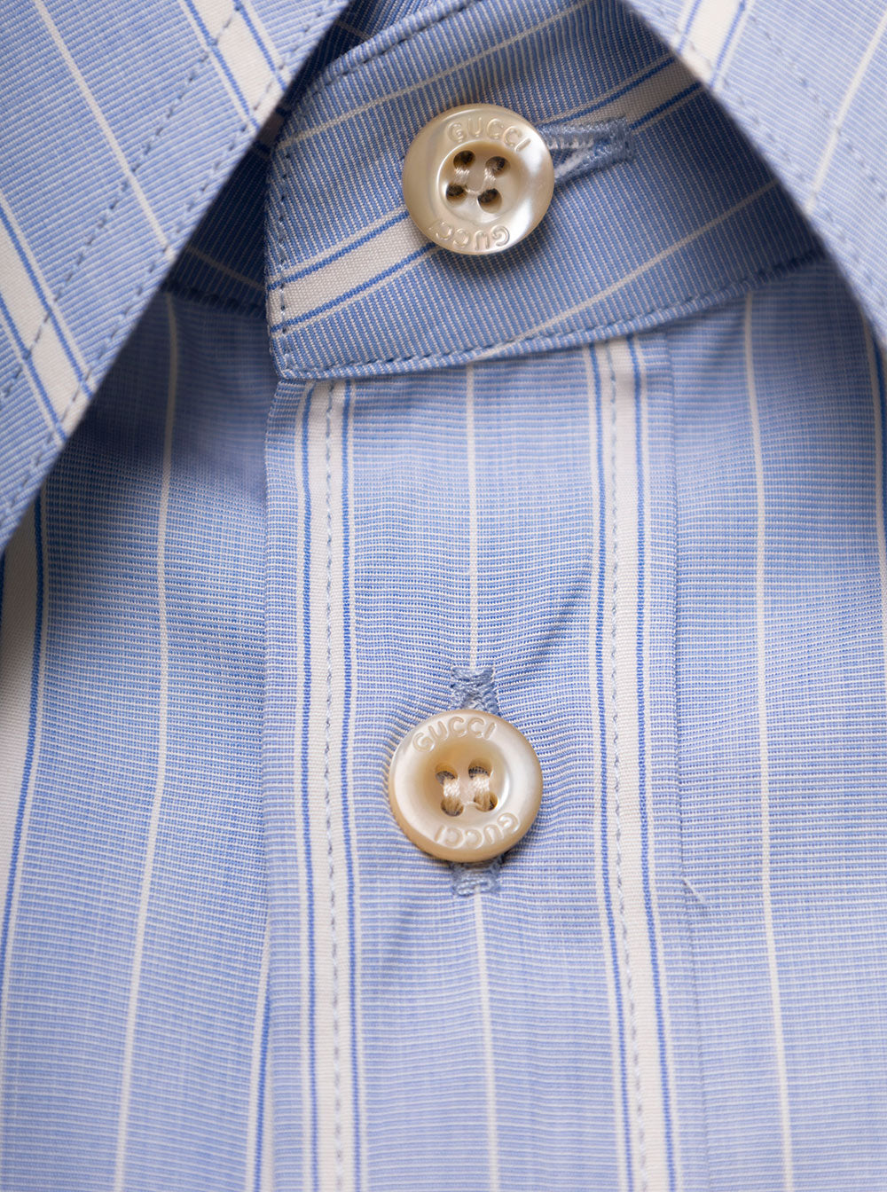 Boxy Shirt Light Blue Cotton And Blouses