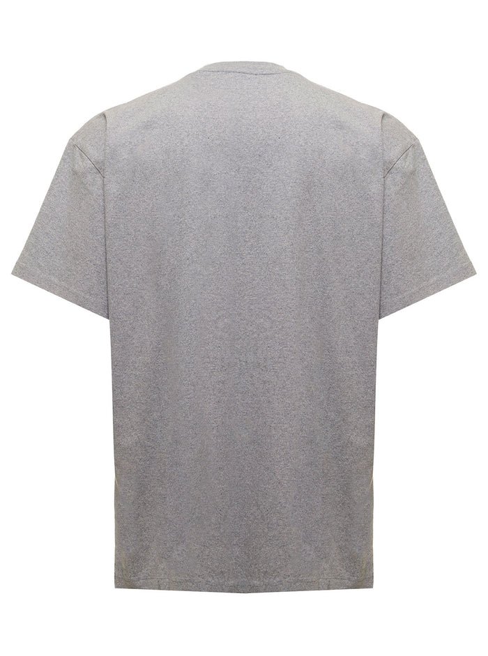 Grey No Problemo T-Shirt Jersey Aries Man Cotton Tshirts And Polo Shirts