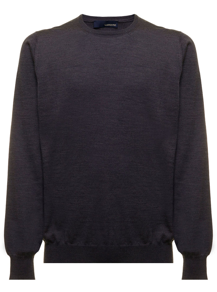 Grey Sweater Wool Lardinii Man Jersey