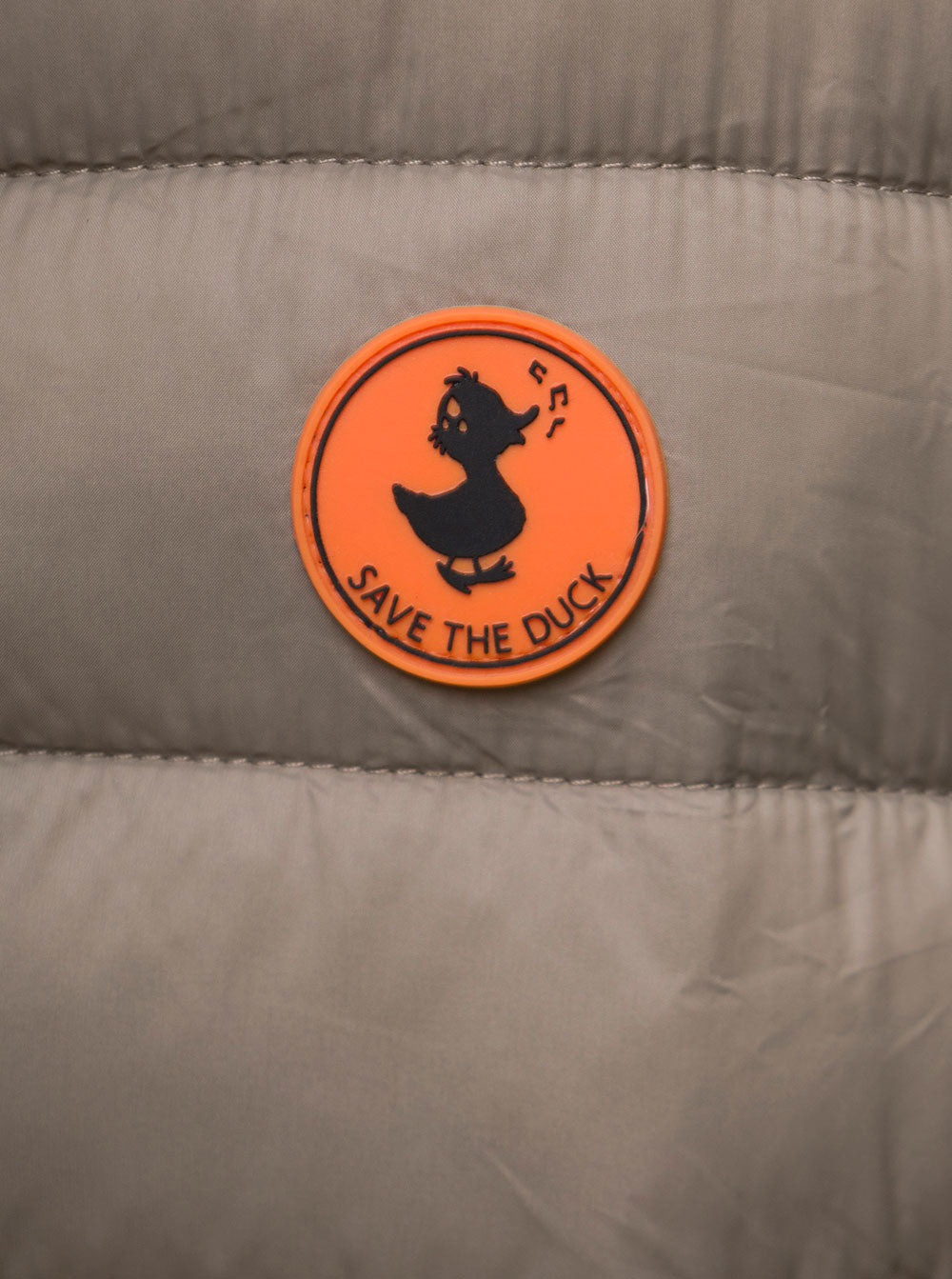 Green Alexander Ecological Down Jacket Quilted And Padded Tech Fabric Save The Duck Man Nylon