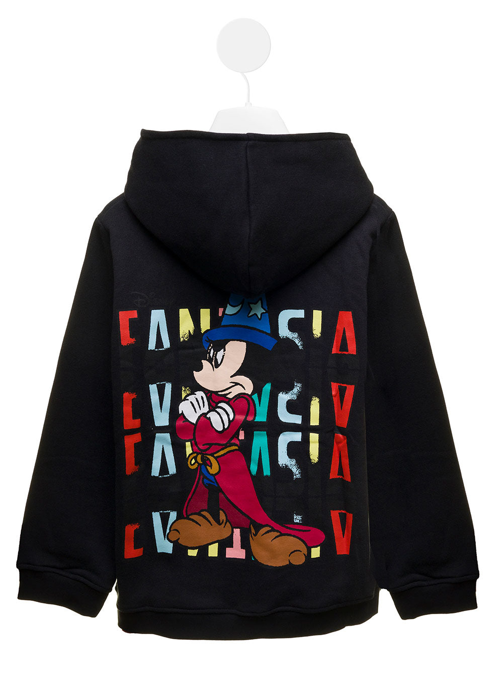 Felpa Con Cappuccio Capsule Disney Fantasia Cotone Nero Stella Mccartney Kids Black Cotton Sweatshirts