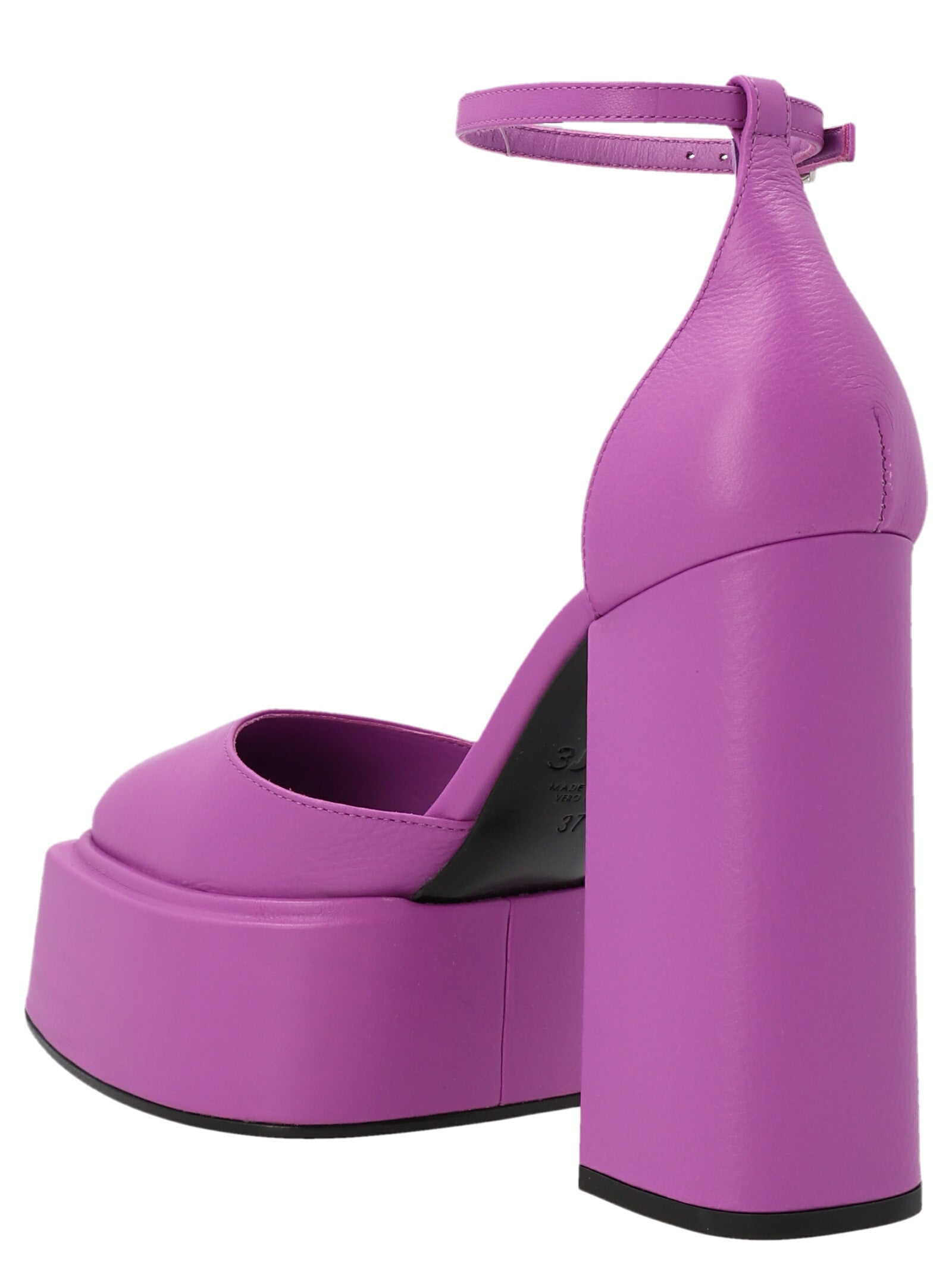 Ambra pumps Purple Leather