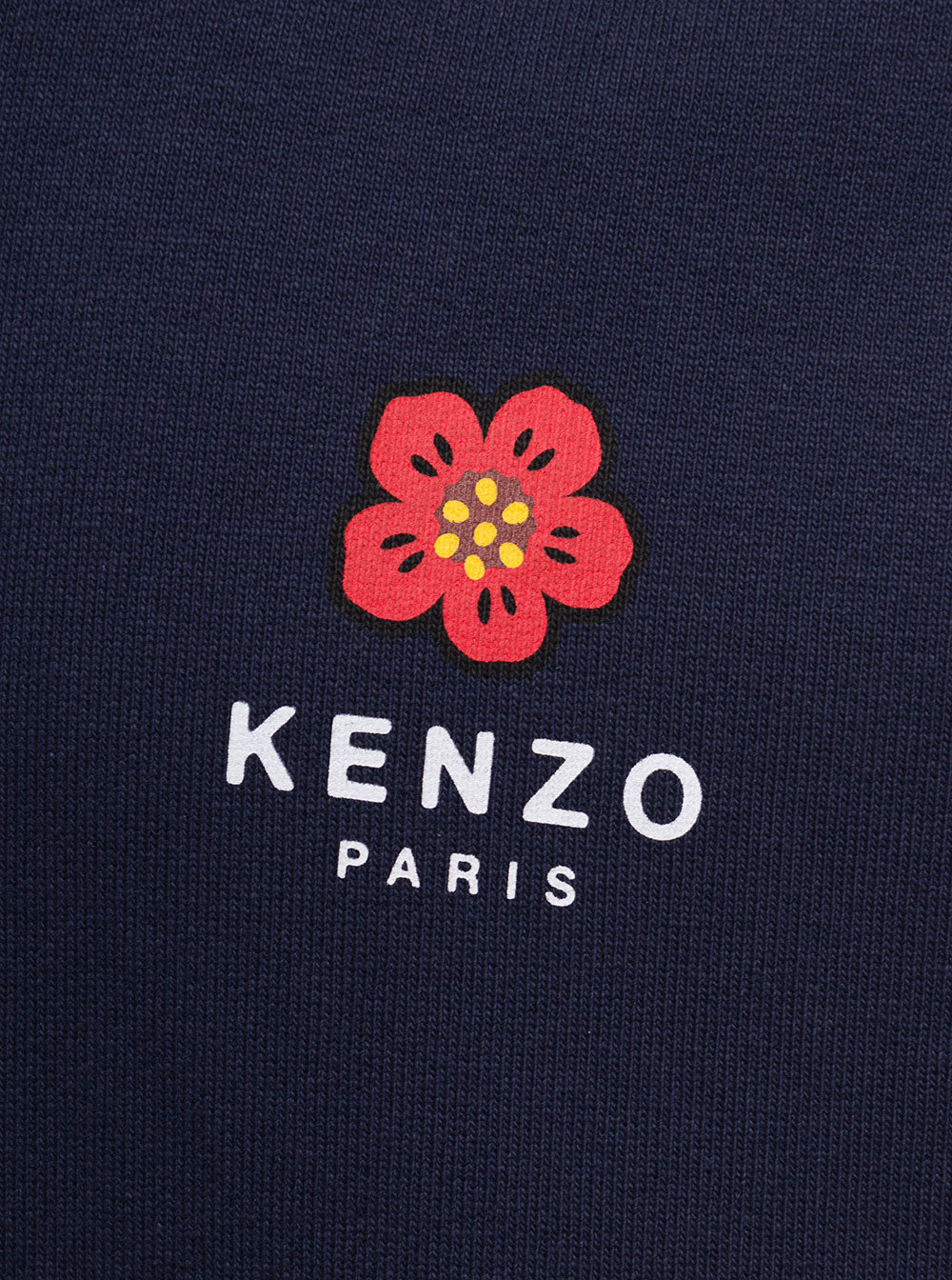 Seasonal Logo Oversize Hoodie Blu Cotton Sweatshirts