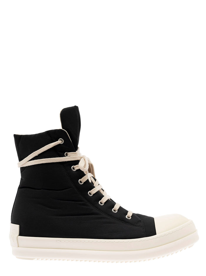 Scarpe - Sneaks Black-Milk-Milk Nylon Cotton Sneaker