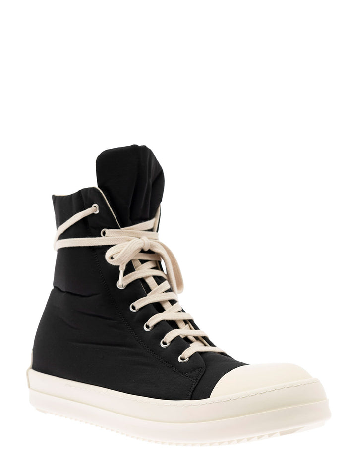 Scarpe - Sneaks Black-Milk-Milk Nylon Cotton Sneaker