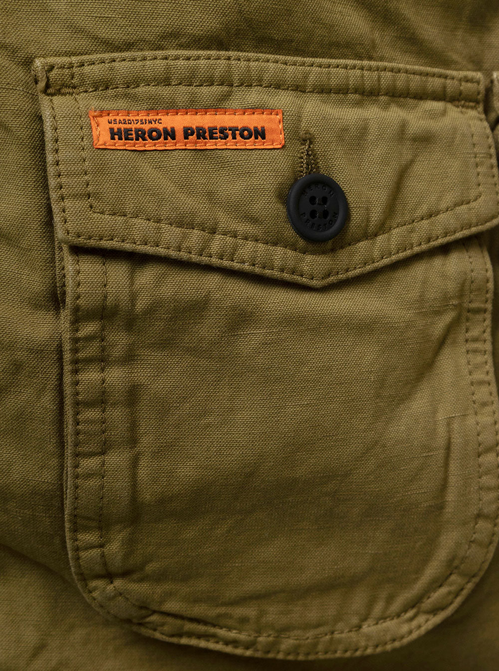 Pockets Cargo Pants Military Green No Co Cotton Linen Trousers