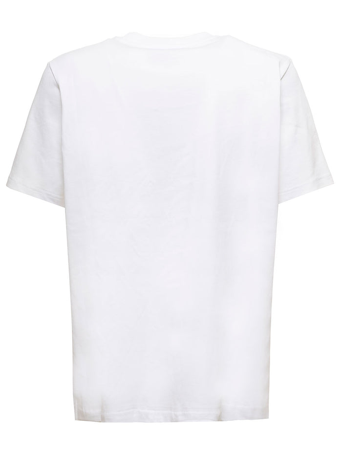 Casablanca Aiiiiir Printed T-Shirt White Jersey - Top Seller Organic Cotton Tshirts And Polo Shirts