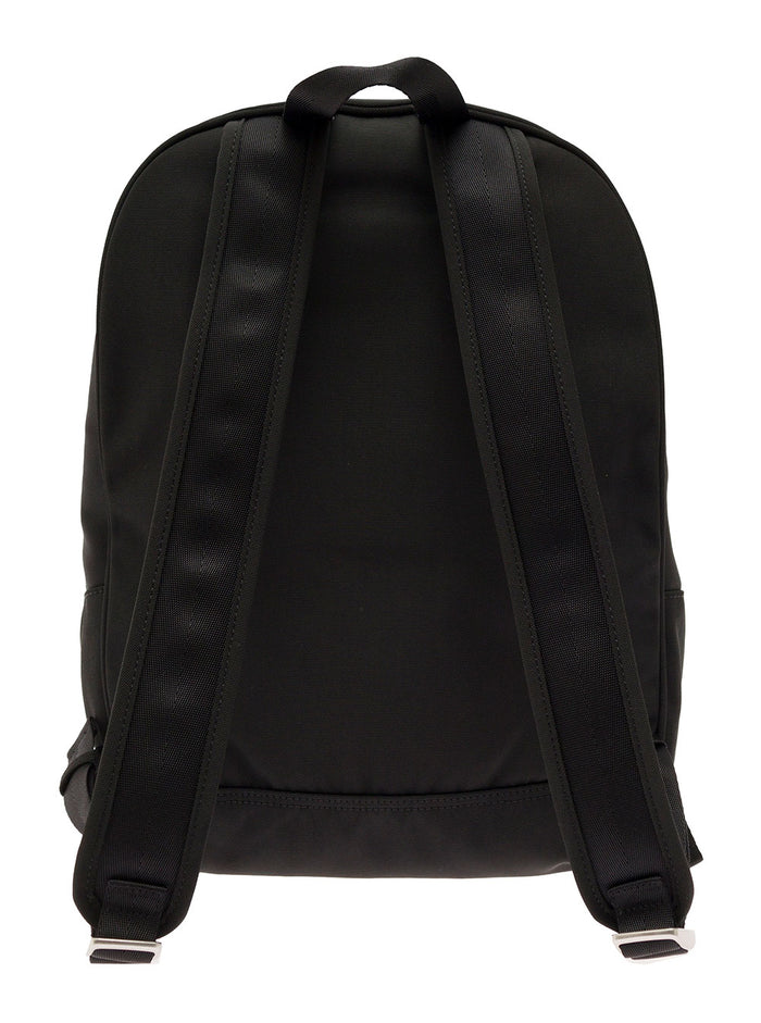 Black Backpack With Embroidered Tiger Head Man Kenzo Polyester Backpacks And Belt Bags
