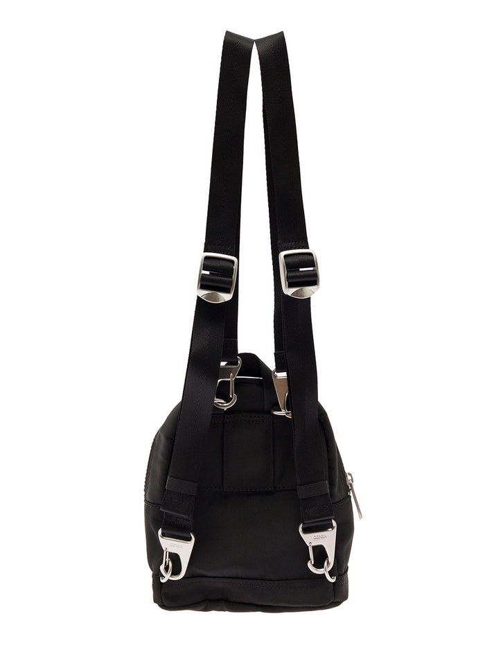 Mini Black Backpack With Embroidered Tiger Head Man Kenzo Polyester Backpacks And Belt Bags