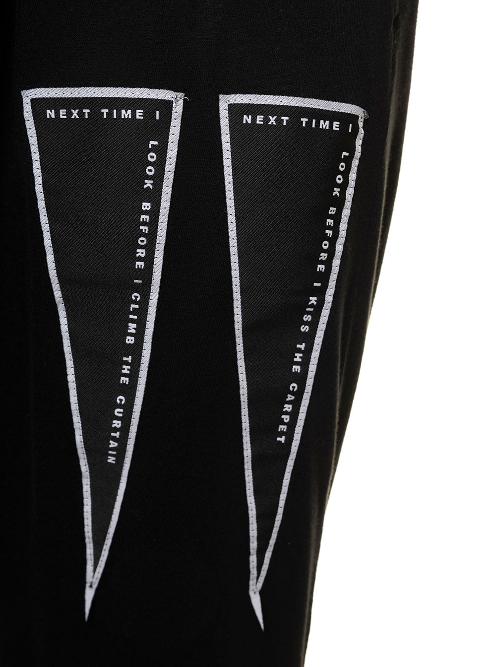 Pantaloni - Berlin Drawstring Black Cotton Trousers