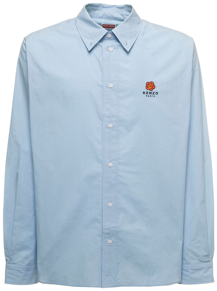 Crest Casual Shirt Blu Cotton And Blouses