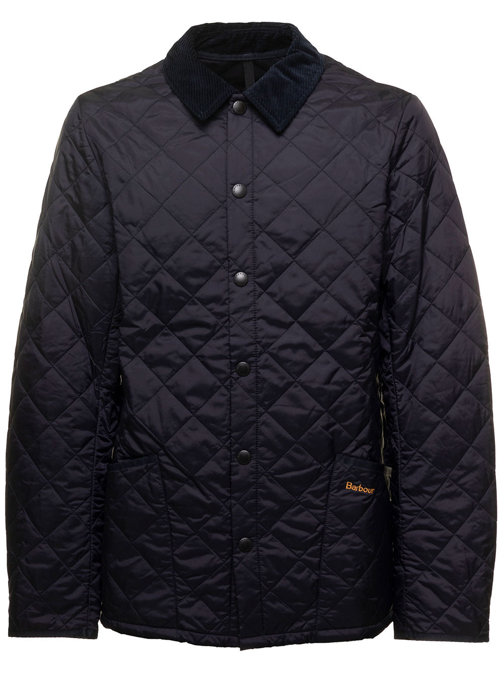 Heritage Liddsdale Quilt Blu Polyamide Down Jackets