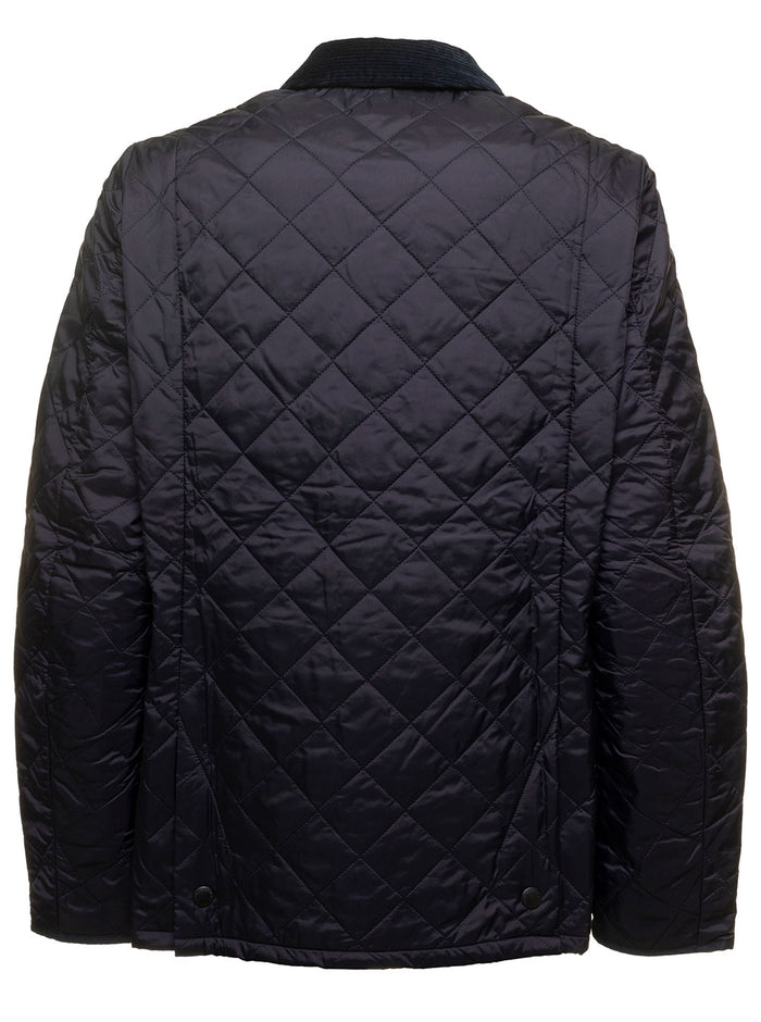 Heritage Liddsdale Quilt Blu Polyamide Down Jackets