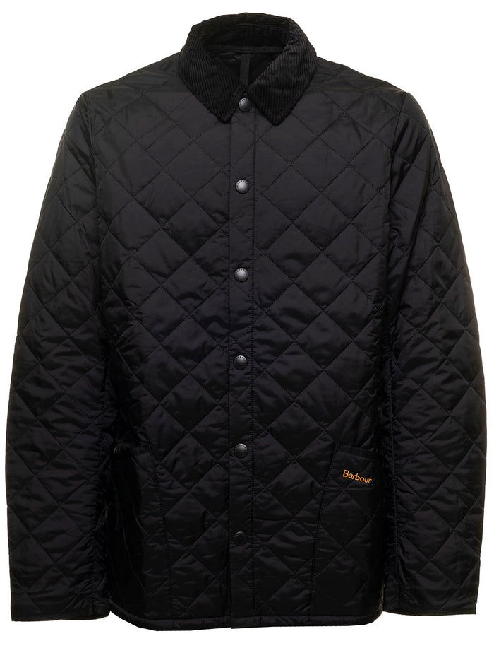 Heritage Liddsdale Quilt Black Polyamde Down Jackets