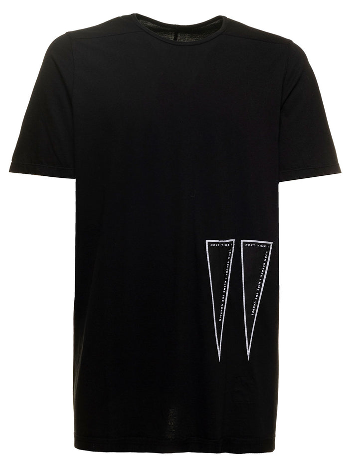 T-Shirt - Level T Black Cotton Tshirts And Polo Shirts