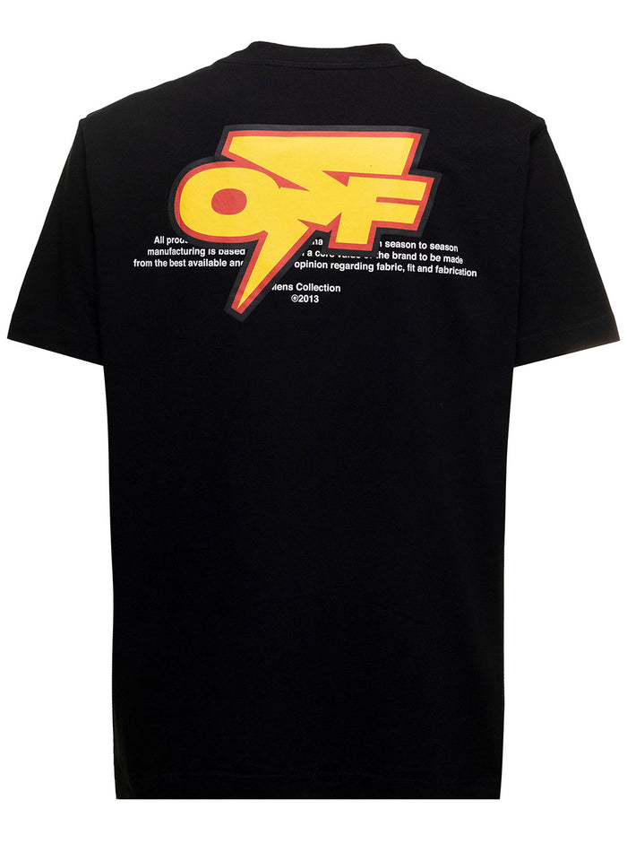 Thunder Slim S-S Tee Black Cotton Tshirts And Polo Shirts