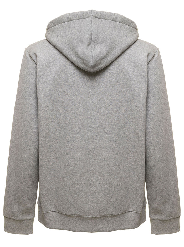 Icon Logo Hoodie Grey Melange Co Pl Sweatshirts