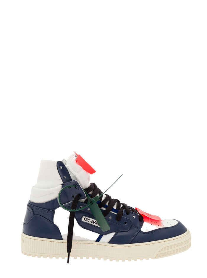 Multicolor Off-Court 3.0 High Sneakers Leather Man Off-White