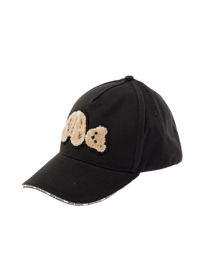 Bear Cap Black Cotton Hats And Gloves