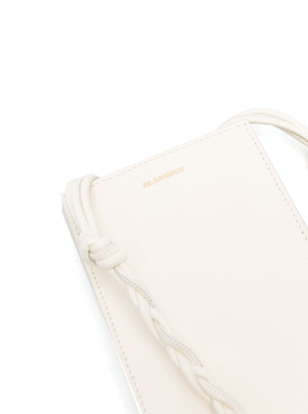 Tangle Phone Case White Calf Crossbody Bags