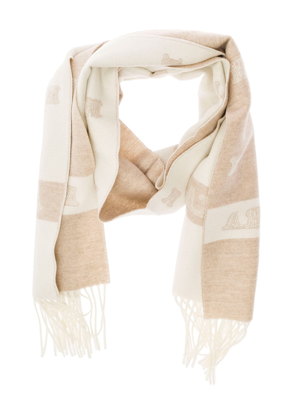 Stola Cachemire Beige Donna Max Mara Cashmere Scarfs And Foulards