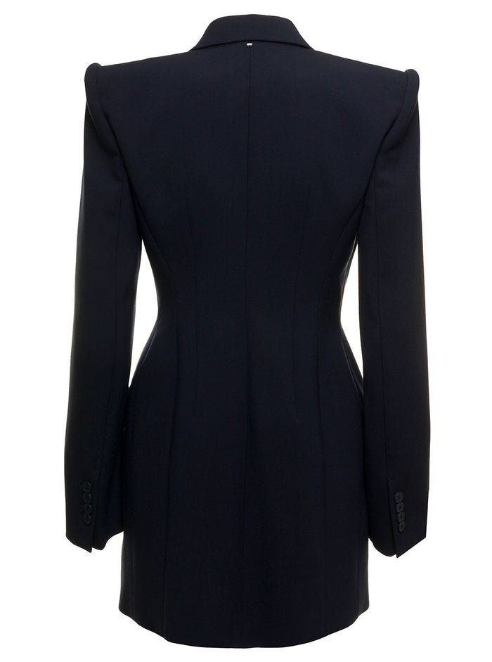 Giacca Gitano Sfiancata Lana Sportmax Donna Blu Blazers